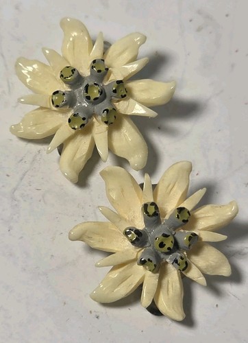 Orecchini vintage celluloide - orecchini,
