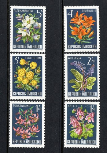Austria 1966 fiori alpini - 1966,