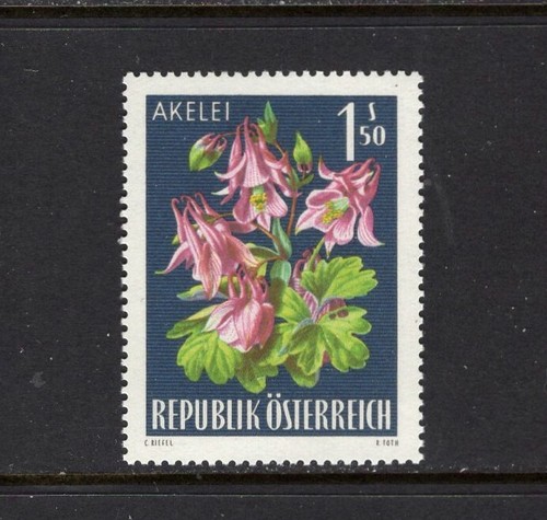 Austria 1966 fiori - fiori, alpini