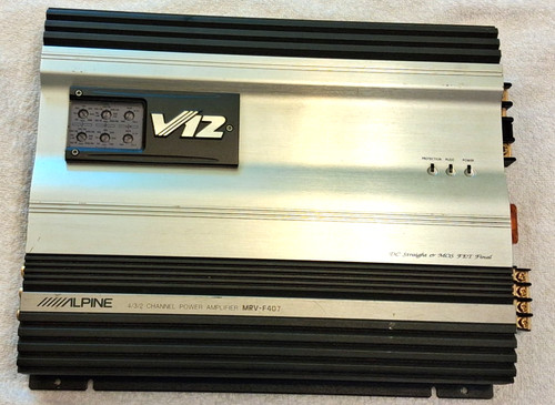 Old school alpine mrv - alpine, mrv-f407