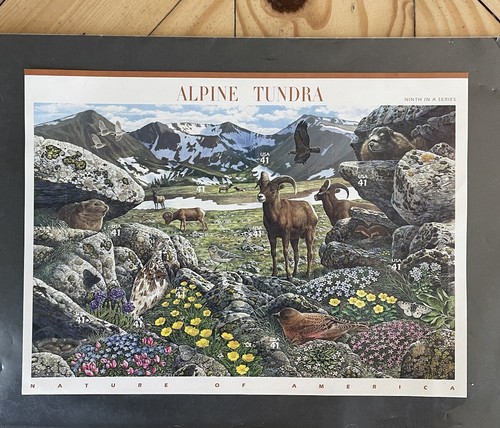 Foglio francobolli alpine - foglio, "alpine
