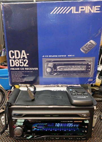 Alpine cda d852 ricevitore - ricevitore, cd